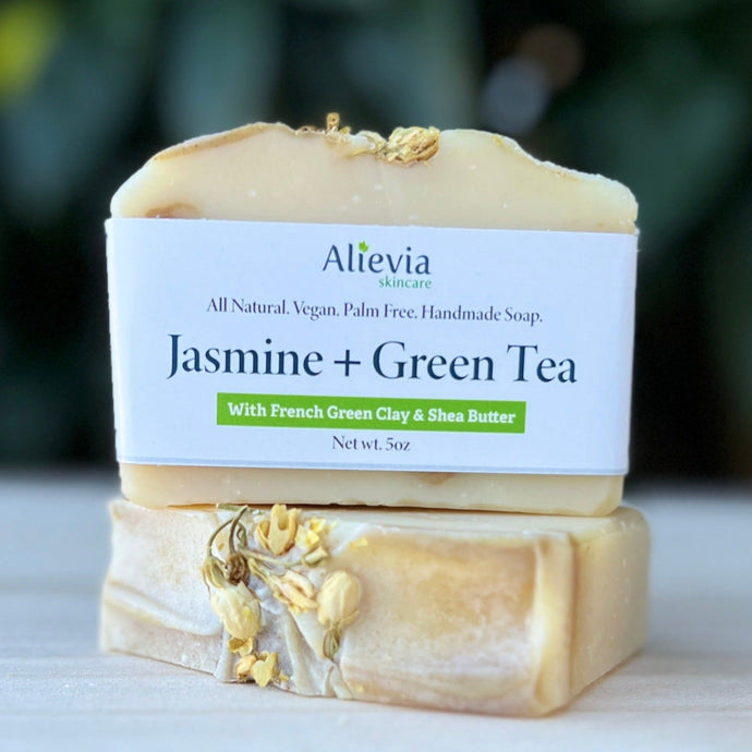 Jasmine with Green tea Soap