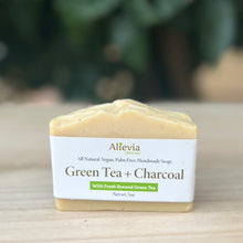 Green Tea and Charcoal Artisan Soap