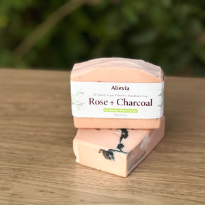 Rose & Charcoal Artisan Soap