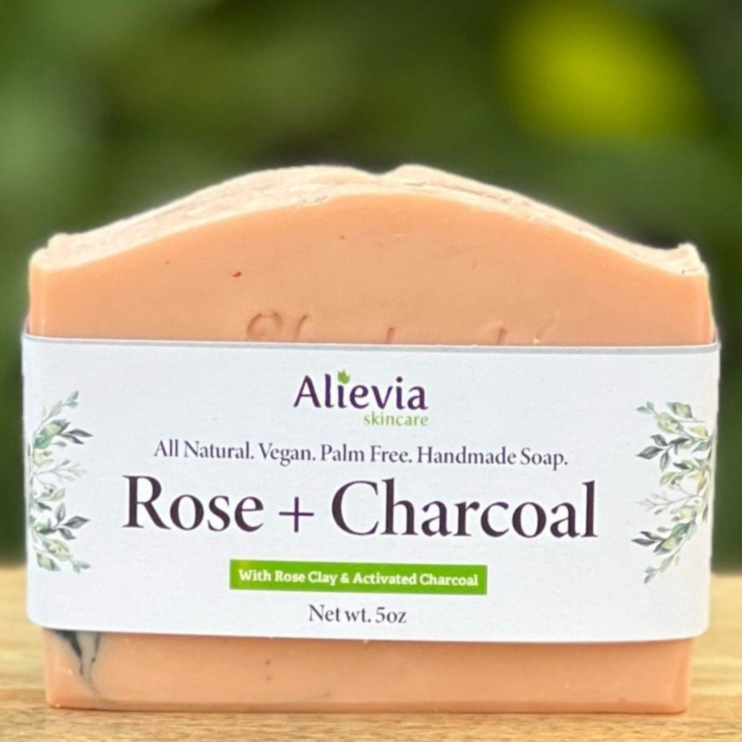 Rose & Charcoal Artisan Soap