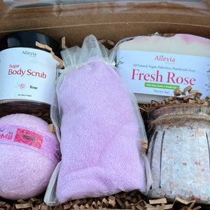 Bath & Body Gift set - Rose