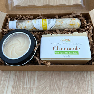 Small bath & body Gift box - Chamomile