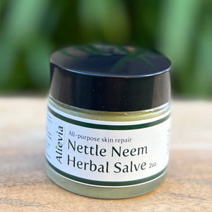 Neem & Nettle herbal salve - 2oz.